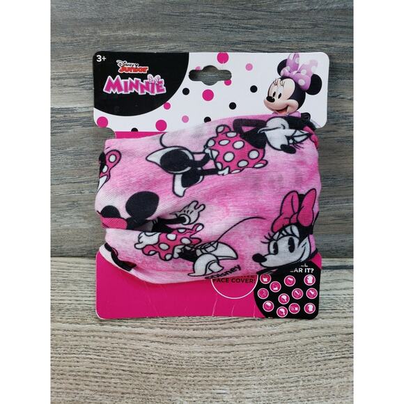 Disney Junior Minnie Mouse Versatile Face Cover Mask Neck Gaiter for Children - Picture 1 of 3